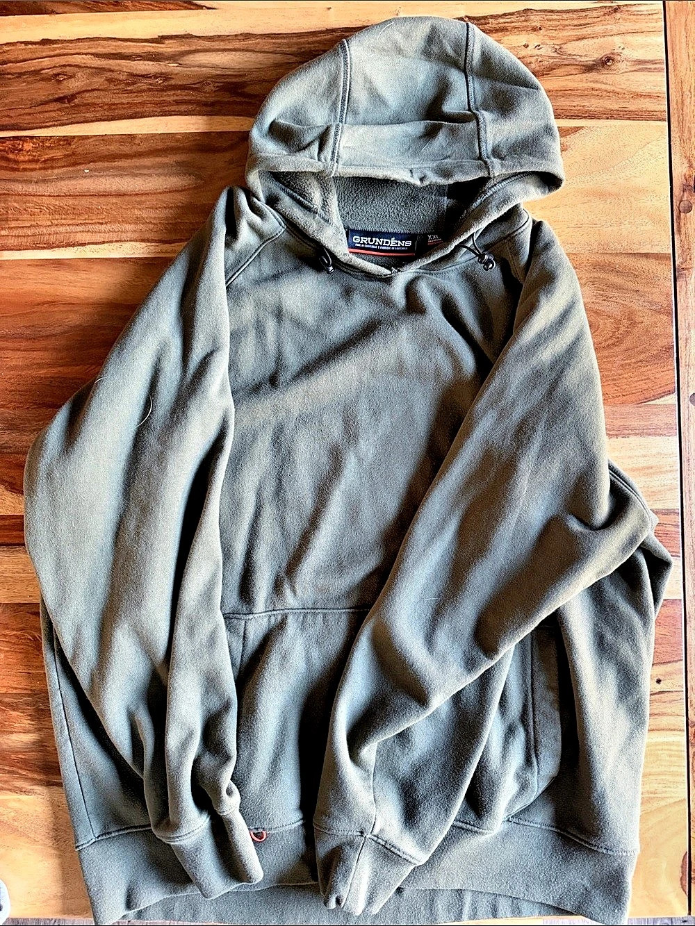 Grundéns Men's Hunter Green Hoodie XXL